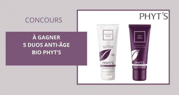 5 DUOS ANTI-ÂGE BIO PHYT’S offerts