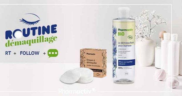 5 routines démaquillage Pharmactiv offertes