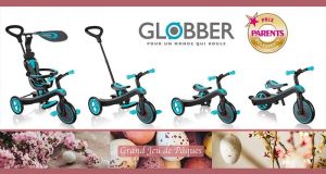5 tricycles évolutifs Globber offerts