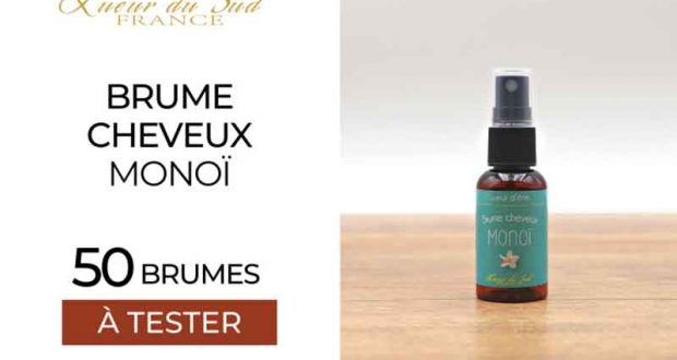 50 Brume Cheveux Monoï Lueur du Sud à tester