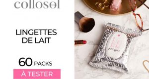 60 Packs Lingettes de Lait Collosol à tester