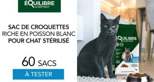 60 Sacs de croquettes EQUILIBRE & INSTINCT à tester