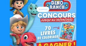 70 livres de coloriage Dino Ranch offerts
