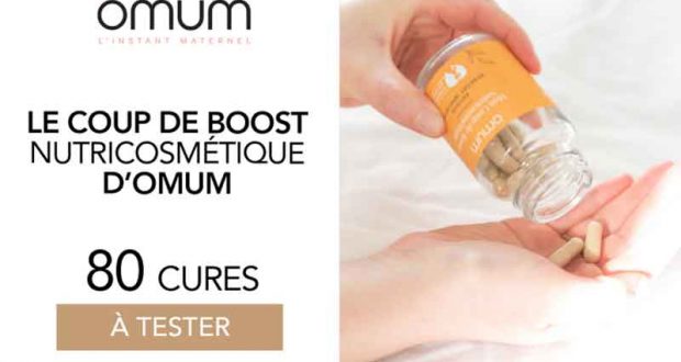 80 Cures Mon Coup de Boost Nutricosmétique Omum à tester