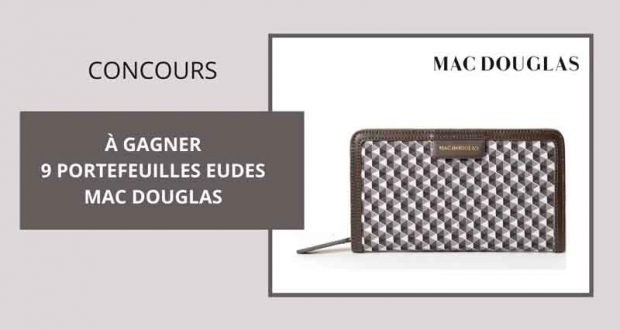 9 portefeuilles Eudes Mac Douglas offerts (Valeur unitaire 100 euros)