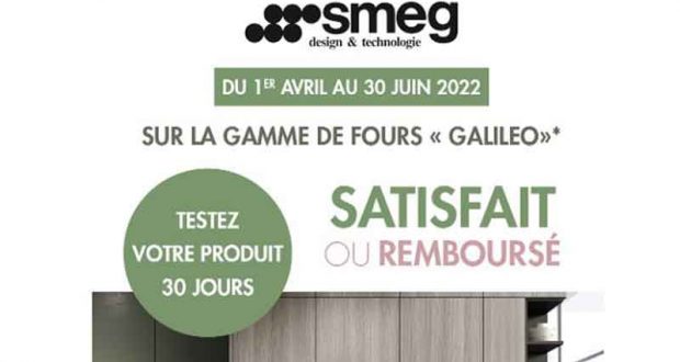 Four Galileo Smeg 100% Remboursé