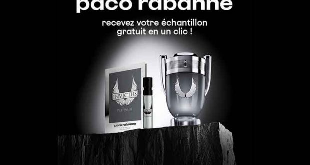Échantillons gratuits du parfum Invictus Platinum Paco Rabanne