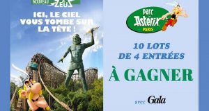 10 x 4 entrées pour le Parc Astérix offertes