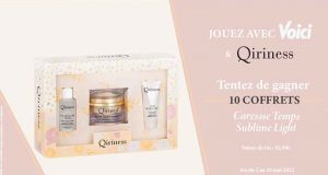 10 coffrets de produits de soins Qiriness offerts