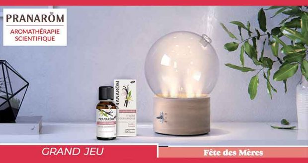 13 coffrets diffusion Huiles Essentielles Pranarôm offerts