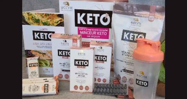 17 coffrets de produits minceur Keto Biocyte offerts