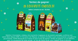 21 coffrets de chocolats Révillon offerts