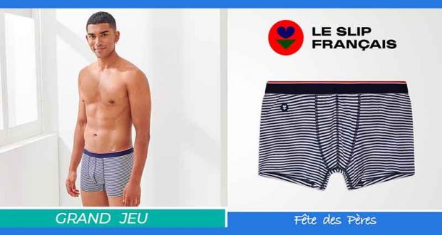 25 boxer Marius marinière Le Slip Français offerts