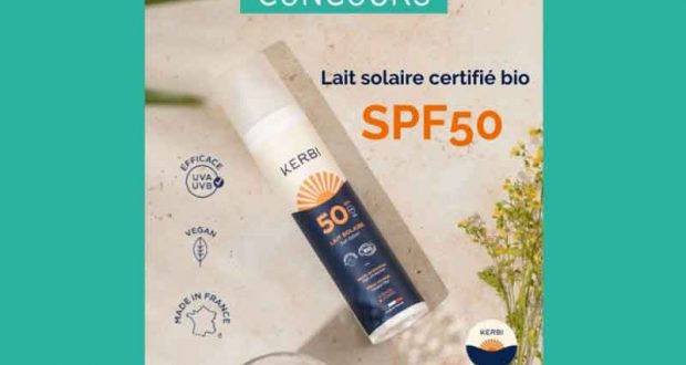 5 laits solaires Kerbi offerts