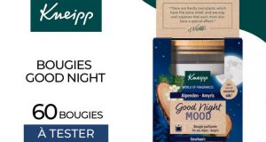 60 Bougie Parfumée Good Night Kneipp à tester