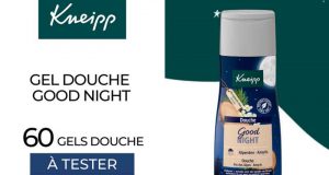 60 Gel Douche Good Night Kneipp à tester