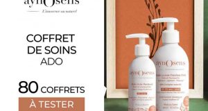 80 Coffrets de soins ado AYNOSENS à tester