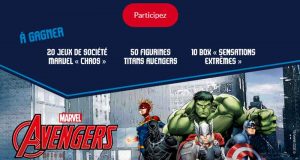 80 cadeaux AVENGERS - Marvel offerts