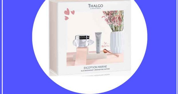 Un coffret de produits de soins Thalgo offert