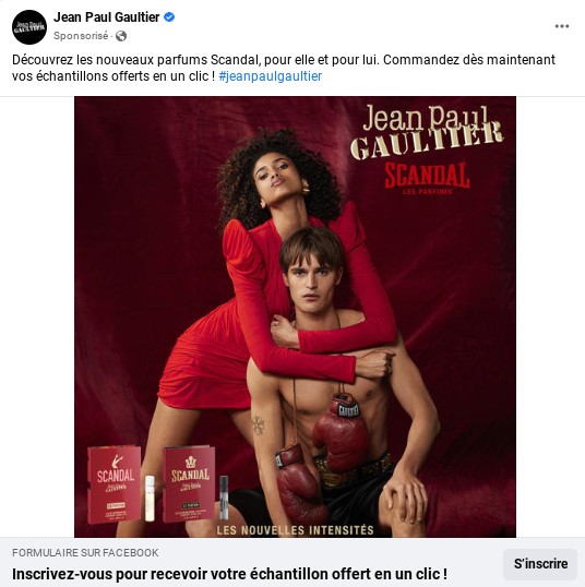 parfums Scandal de Jean Paul Gaultier