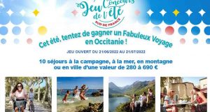 10 séjours en Occitanie offerts (de 280 à 690 euros)