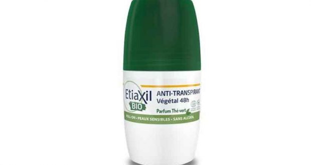 100 Anti-Transpirant Roll-On Végétal Thé Vert 48h de Etiaxil à tester