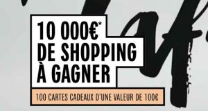 100 Cartes cadeaux Galeries Lafayette de 100€ offertes