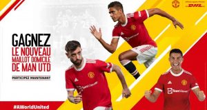 100 maillots domicile de l'équipe de Manchester United offerts