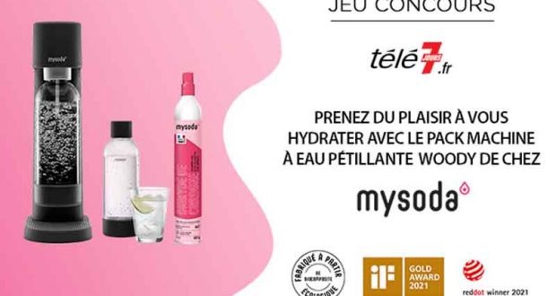 12 Packs de machines à eau pétillante Woody Mysoda offerts