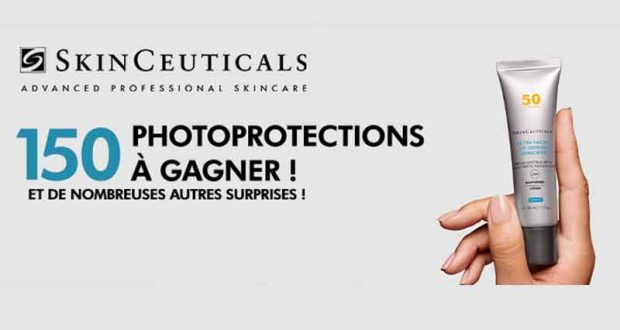 150 produits Ultra Facial Defense de SkinCeuticals offerts