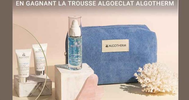 29 trousses AlgoEclat de 3 soins Algotherm offertes