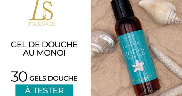 30 Gel Douche au Monoï Lueur du Sud à tester