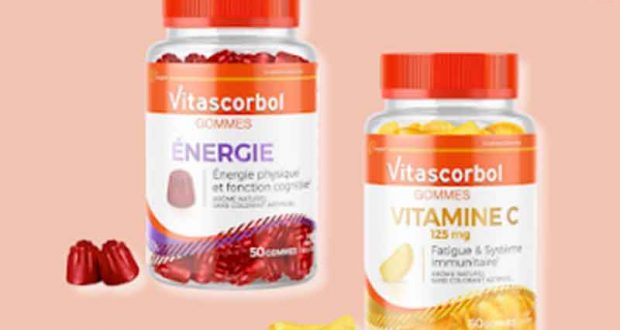 30 Gommes Vitamine C et Energie Vitascorbol à tester