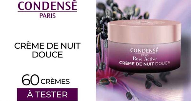 60 Crème de Nuit Douce CONDENSÉ PARIS à tester