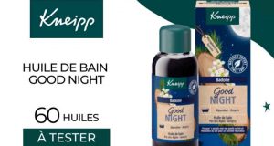 60 Huile de bain Good Night Kneipp à tester