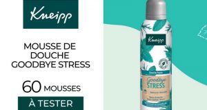 60 Mousse de douche Goodbye Stress de Kneipp à tester