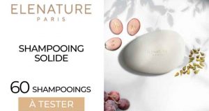 60 Shampooing Solide Soin 2-en-1 ELENATURE à tester