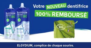 Dentifrice certifié BIO Blancheur ELGYDIUM 100% Remboursé