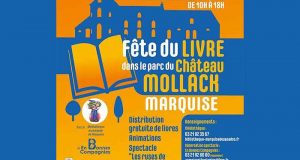 Distribution gratuite de livres à l'occasion de la Fête du Livre