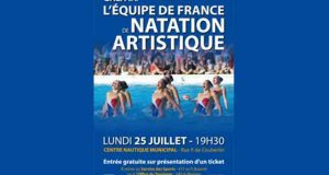 Entrée gratuite au Gala de l'Équipe de France de Natation Artistique