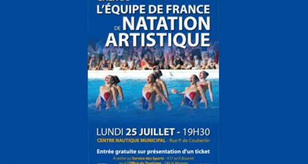 Entrée gratuite au Gala de l'Équipe de France de Natation Artistique