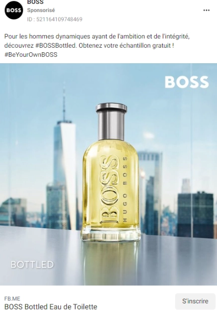 eau de toilette Hugo Boss Bottled