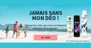 10 déodorants offerts