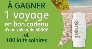 100 laits solaires offerts
