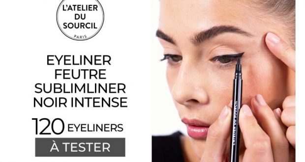 120 EYELINER FEUTRE SUBLIMLINER NOIR INTENSE à tester