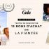13 bons d'achat La Fiancée de 100 euros offerts