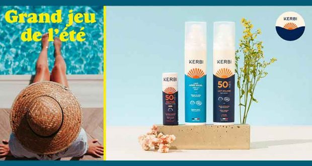 20 lots de 3 produits solaires KERBI offerts