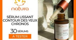 30 Sérum lissant contour des yeux Chronos Natura à tester