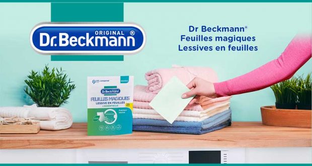 Promo Dr. Beckmann Lessive en feuilles chez Maximarché