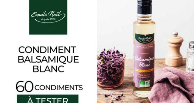 60 Condiment balsamique blanc Emile Noël à tester